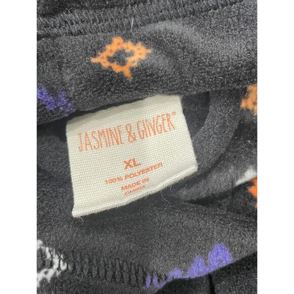 Jasmine & Ginger Sweatshirt crossover Neck Sz X-Large Velvet Kangaroo Pockets - Picture 10 of 16